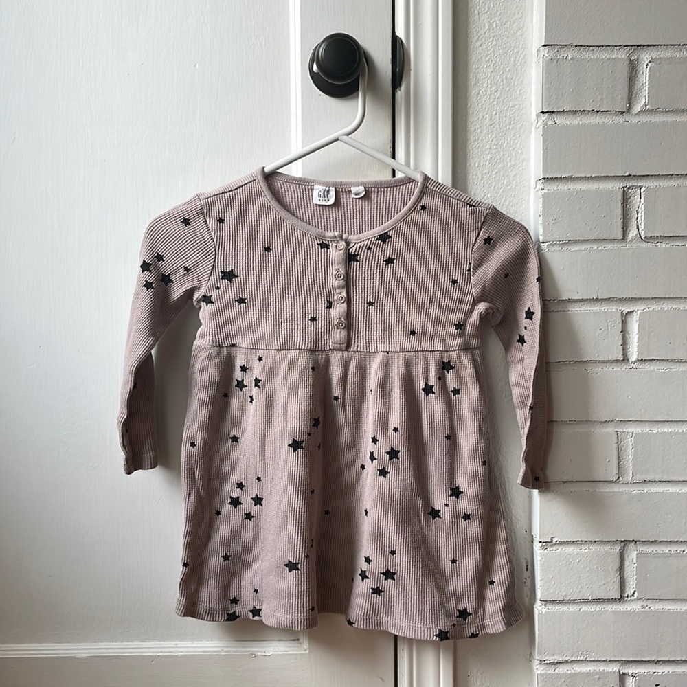 GAP kids star pattern dress